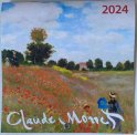 Клод Моне. Календарь настенный на 2024 год (170х170 мм)