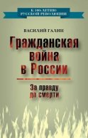 Гражданская война в России. За правду до смерти