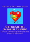 Атеросклероз: базовые знания. Полезная для потенциальных и реальных пациентов информация