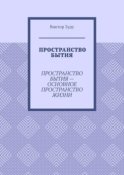 Пространство бытия. Пространство бытия – основное пространство жизни