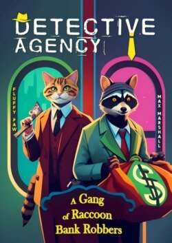 Detective Agency “Fluffy Paw”: A Gang of Raccoon Bank Robbers. Detective Agency «Fluffy Paw»