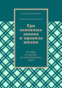 Три основных закона и правила жизни. Не убий, не укради, не лжесвидетельствуй