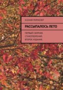 Рассыпалось лето. Первый сборник стихотворений. Второе издание