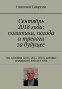 Сентябрь 2018 года: политика, погода и тревога за будущее. Три сентября (2016, 2017, 2018), которые определили войны и мир