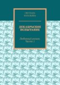 Декабрьское испытание. Любовный роман. Часть 1