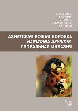 Азиатская божья коровка Harmonia axyridis: глобальная инвазия