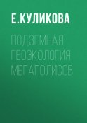 Подземная геоэкология мегаполисов