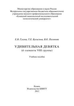 Удивительная девятка (d-элементы VIII группы)