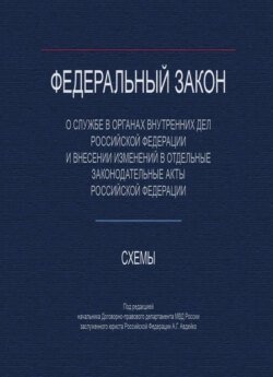 Федеральный закон &quot;О службе в органах внутренних дел Российской Федерации и внесении изменений в отдельные законодательные акты РФ». Схемы