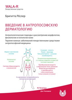 Введение в антропософскую дерматологию. Антропологические подходы к рассмотрению морфологии, физиологии и патологии кожи. Терапия кожных заболеваний средствами антропософской медицины