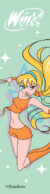 Winx. Закладка с резинкой. Стелла