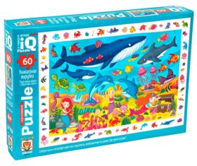 IQ puzzle. Русалочки = Little Mermaids: Развивающее пазлы