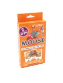 Игровой развивающий набор: Мышонок. Mouse. Читаем U, OA, OU, OO. Английский язык. (3 уровень. 48 карточек)