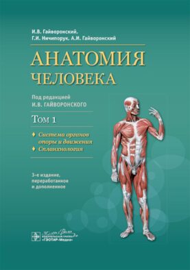 Анатомия человека. В 2 т. Т. 1. Система органов опоры: Учебник. 3-е изд., перераб.и доп