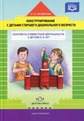 Конструирование с детьми старшего дошкольного возраста. Конспекты совместной деятельности с детьми 5-6 лет