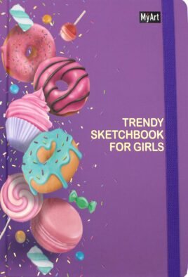 MyArt. Trendy sketchbook for girls. Пончики (64 листа)