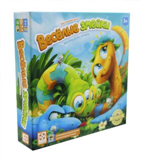 Настольная игра "Веселые змейки". (Арт. LS103)