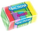ЧИСТЮЛЯ 5 MAXI губки поролоновые с абразивом 5 шт