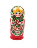 Матрешка Валентина ромашки (5 матрешек, 18см)