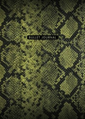 Блокнот в точку: Bullet Journal (змея, 120 c., пружина)
