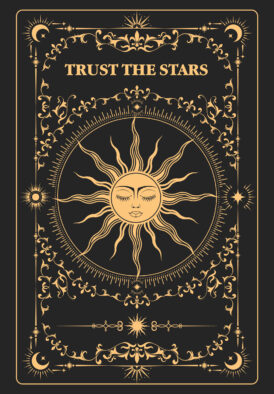 Trust the stars. Ежедневник недатированный (А5, 72 л.)