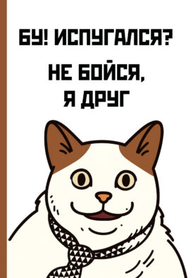 Бу! Испугался? Ежедневник недатированный (А5, 72 л.)