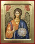 Икона Архангела Михаила (поясная) (на дереве): 125 х 160