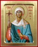 Икона Нины, равноапостольной (на дереве): 125 х 160